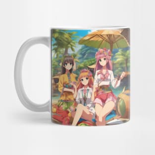 Anime All Day anime girls  collor Mug